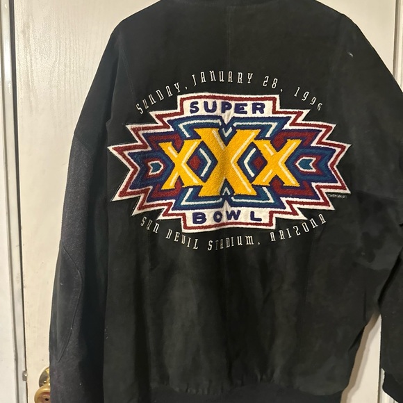 Super Bowl XX Jacket with Colorful Embroidery
